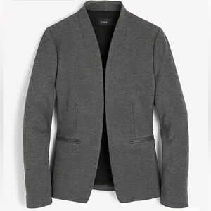 J. Crew Going-out Blazer in Stretch Twill Grey size 0